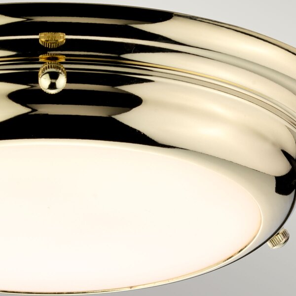 Elstead klasszikus led mennyezeti lámpa welland mini sárgaréz elswelland-f-s-pb IP54
