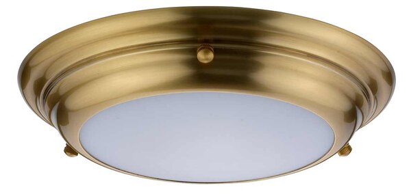 Elstead klasszikus LED mennyezeti lámpa welland mini sárgaréz elswelland-f-s-ab IP54