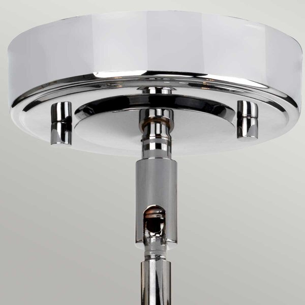Elstead glamour modern LED függeszték agatha króm átlátszó elsbath-agatha3p-pc IP44