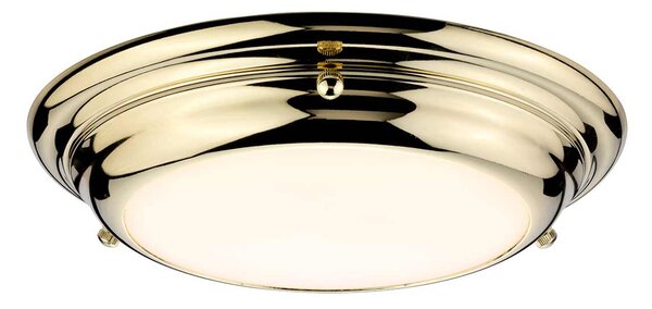 Elstead klasszikus led mennyezeti lámpa welland mini sárgaréz elswelland-f-s-pb IP54