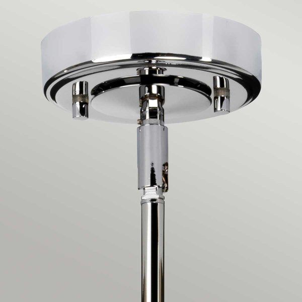 Elstead glamour modern LED függeszték agatha króm átlátszó elsbath-agatha1p-pc IP44