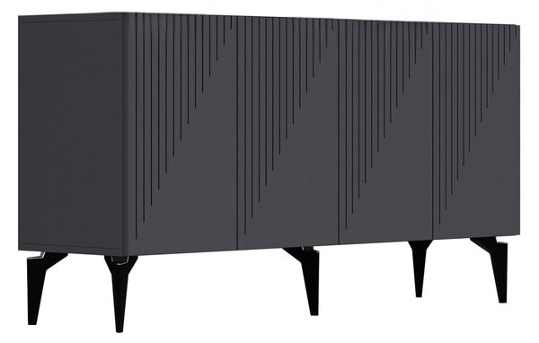 Batum komód, antracit, 150 cm