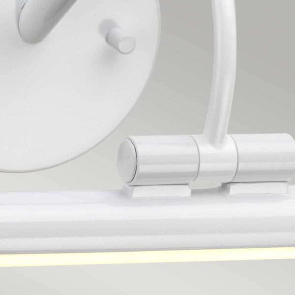 Elstead klasszikus LED falikép világítás alton fehér elsalton-pl-l-wht