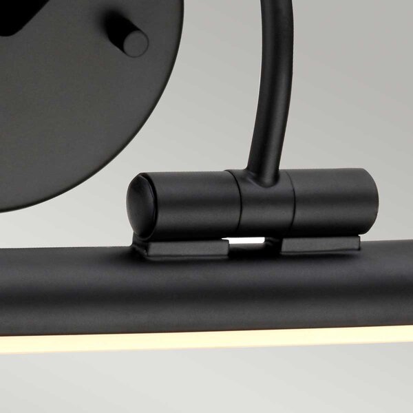 Elstead klasszikus LED falikép világítás alton fekete elsalton-pl-l-blk