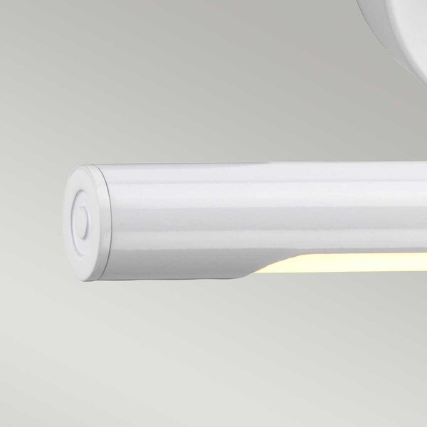 Elstead klasszikus LED falikép világítás alton fehér elsalton-pl-s-wht