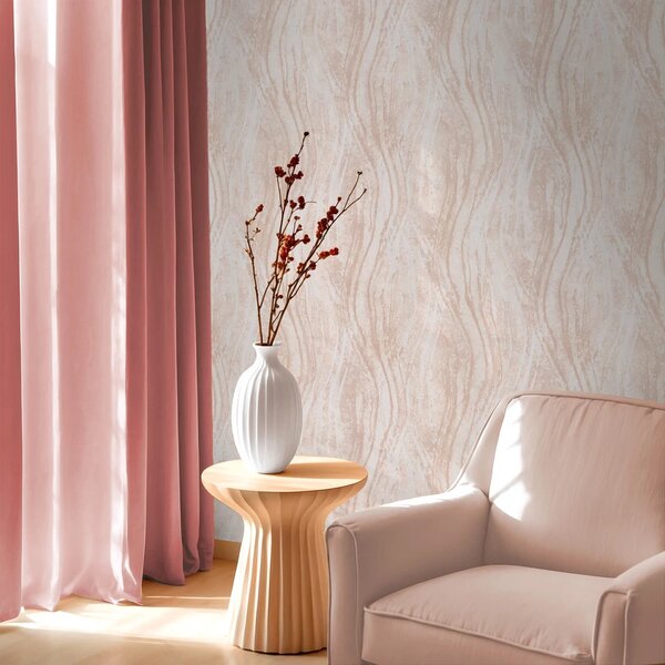 TF30082493 hullámmintás bézs tapéta