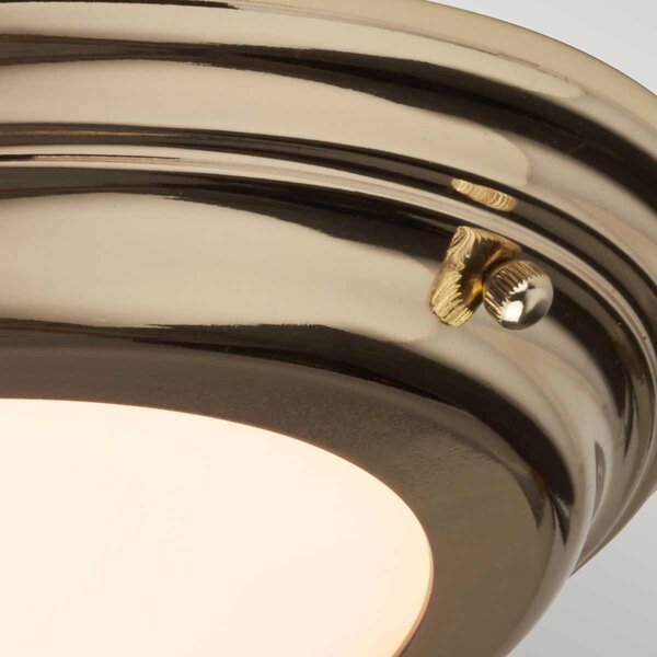 Elstead klasszikus LED mennyezeti lámpa welland sárgaréz elswelland-f-pb IP44