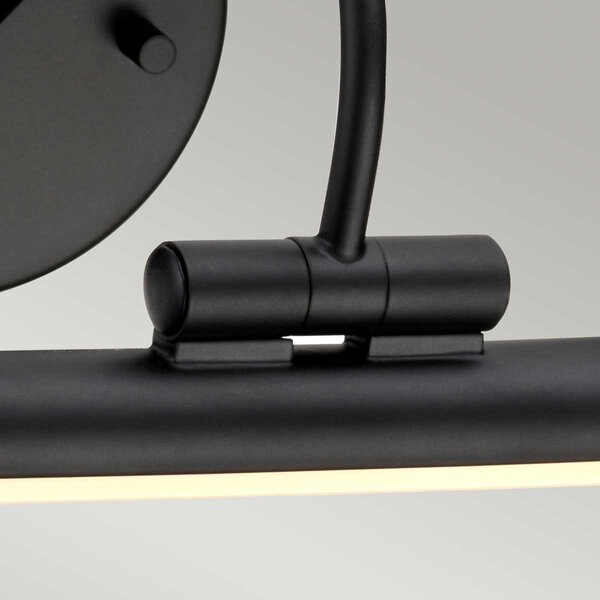 Elstead klasszikus LED falikép világítás alton fekete elsalton-pl-s-blk