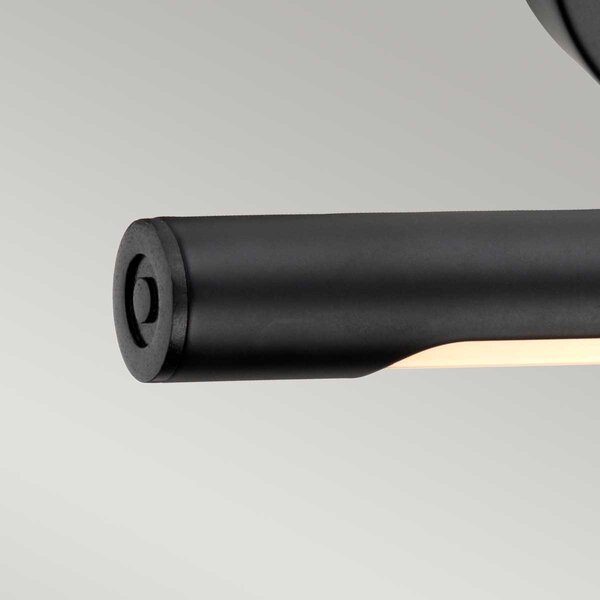 Elstead klasszikus LED falikép világítás alton fekete elsalton-pl-s-blk