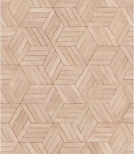 TF30089001 geometrikus mintájú bézs tapéta