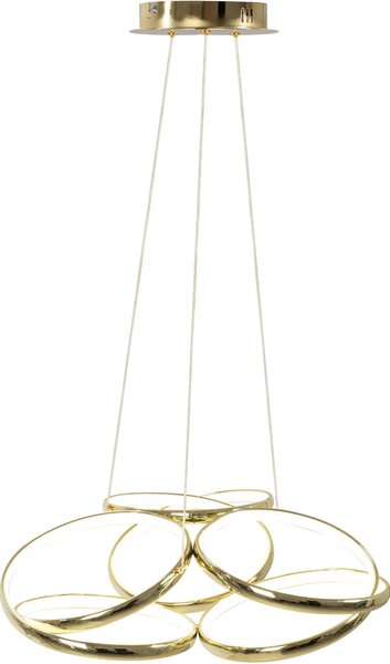 Mennyezeti LED Lámpa APP794-CP Flat Aranyy + Távirányító