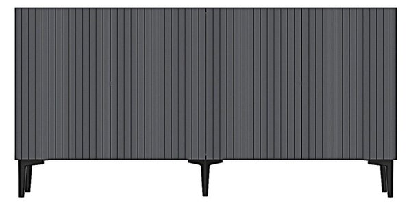 Zeynep komód, antracit, 180 cm