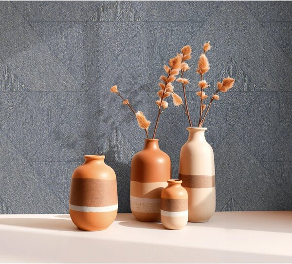 TF30082548 geometrikus mintájú szürke tapéta