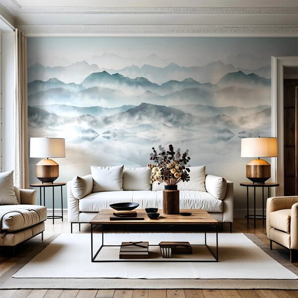 TF30096465 tájkép mintájú kék tapétaposzter (159x270cm)