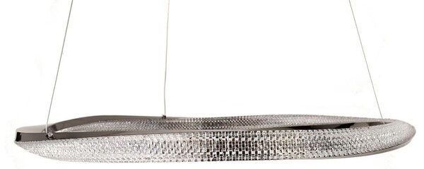 Moosee Anillo 80 függőlámpa fém fekete-króm LED