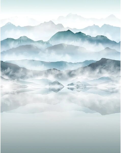 TF30096465 tájkép mintájú kék tapétaposzter (159x270cm)
