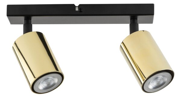 Sigma lighting modern spot lámpa zoom fekete sárgaréz sig33507