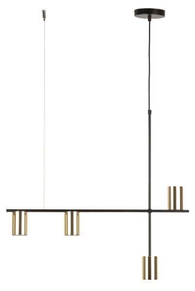 Sigma lighting modern függeszték vendo fekete sárgaréz sig33690