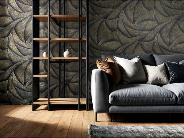 TF30035506 absztrakt mintájú bronz tapéta