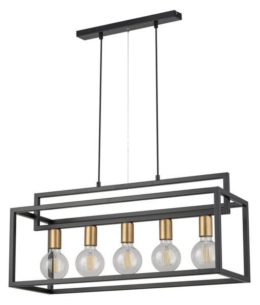 Sigma lighting modern függeszték vigo fekete arany sig32443