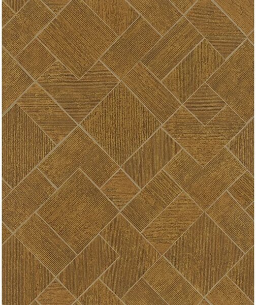 TF30035513 geometrikus mintájú bronz tapéta