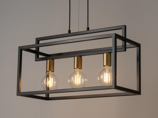 Sigma lighting modern függeszték vigo fekete arany sig32441