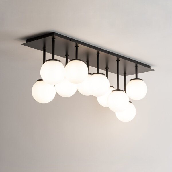 Sigma lighting modern mennyezeti lámpa tulia fehér fekete sig33493