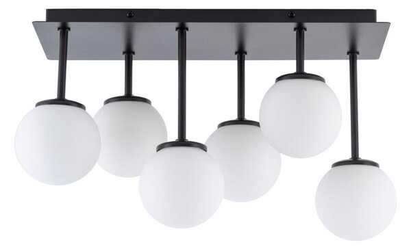 Sigma lighting modern mennyezeti lámpa tulia fehér fekete sig33501