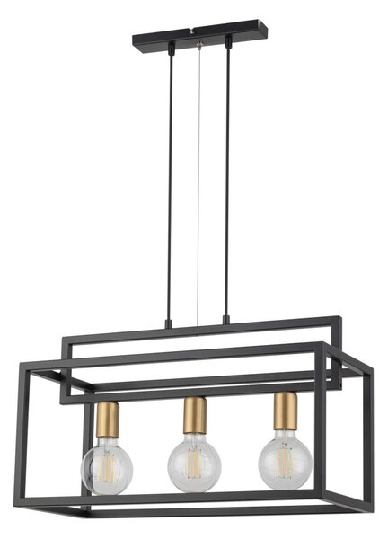 Sigma lighting modern függeszték vigo fekete arany sig32441