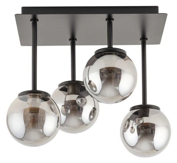 Sigma lighting modern mennyezeti lámpa tulia fekete szürke sig33504