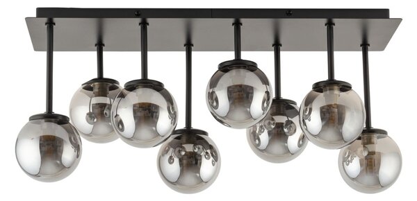 Sigma lighting modern mennyezeti lámpa tulia fekete szürke sig33496