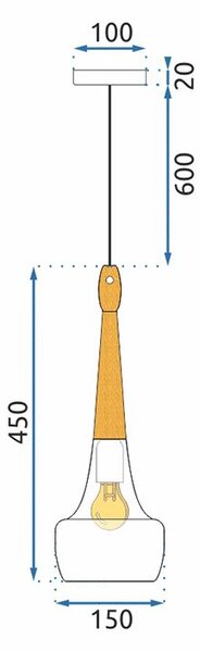 Mennyezeti lámpa APP937-1CP Fehér