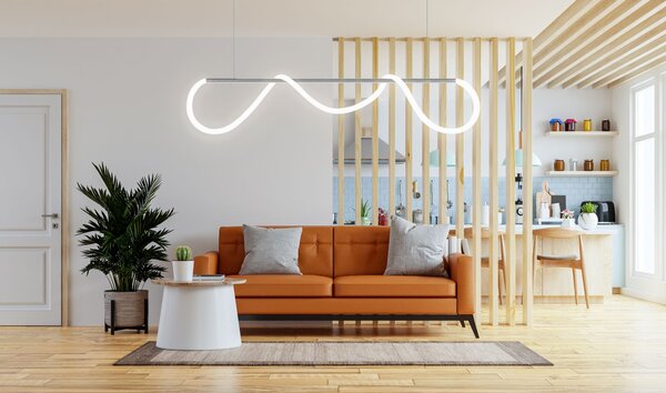 Mennyezeti LED Lámpa APP855-CP Long Króm