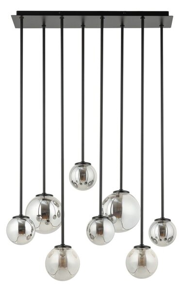 Sigma lighting modern mennyezeti lámpa tulia fekete szürke sig33494