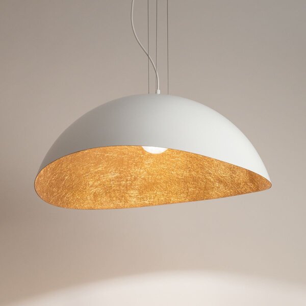 Sigma lighting modern függeszték solaris fehér réz sig40624