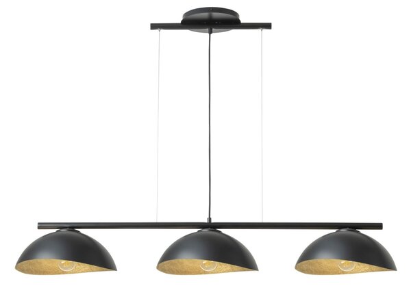 Sigma lighting modern függeszték solar fekete arany sig40579