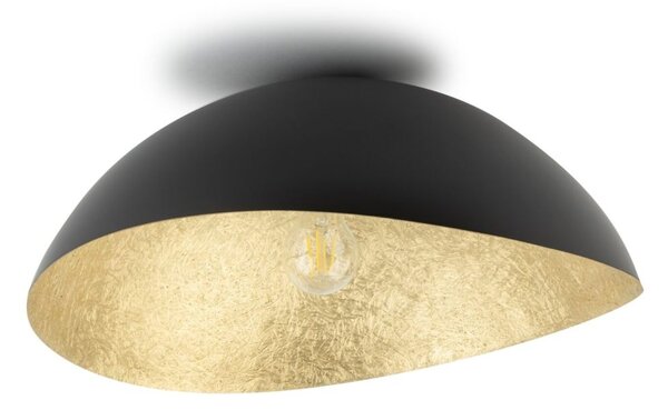 Sigma lighting modern mennyezeti lámpa solaris fekete arany sig40597