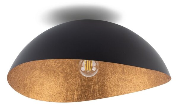 Sigma lighting modern mennyezeti lámpa solaris fekete réz sig40604
