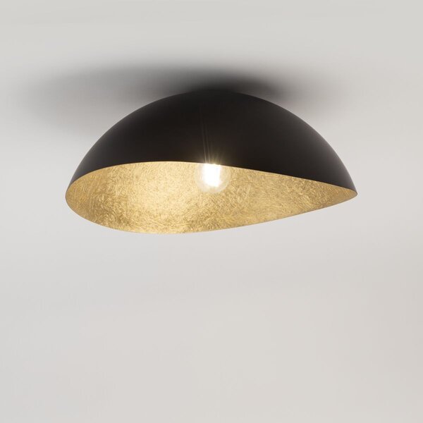 Sigma lighting modern mennyezeti lámpa solaris fekete arany sig40597
