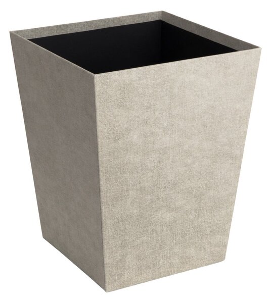 Bézs irodai szemetes Sofia Canvas Paper Laminate – Bigso
