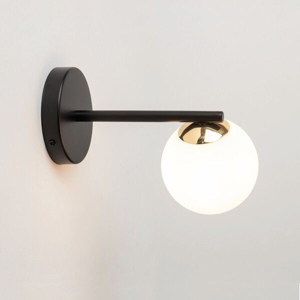 Sigma lighting modern fali lámpa piano fehér fekete sárgaréz sig33662