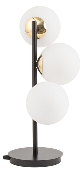 Sigma lighting modern asztali lámpa piano fehér fekete sárgaréz sig50364