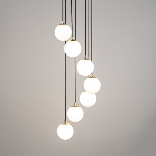 Sigma lighting modern függeszték piano fehér fekete sárgaréz sig33660