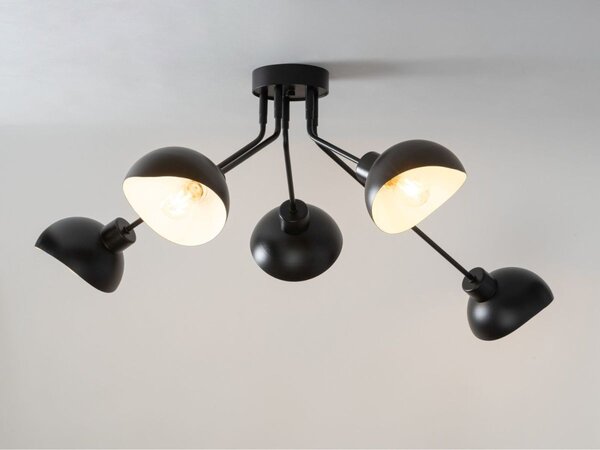 Sigma lighting modern mennyezeti lámpa roy fekete sig32433
