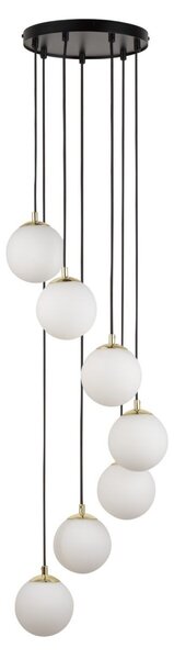 Sigma lighting modern függeszték piano fehér fekete sárgaréz sig33660