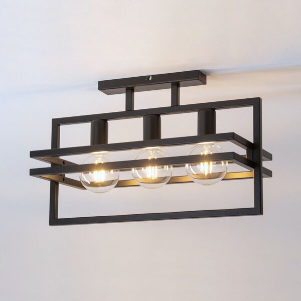 Sigma lighting modern mennyezeti lámpa merci fekete sig32406