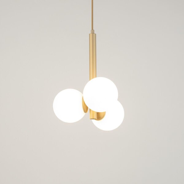 Sigma lighting modern függeszték perla fehér arany sig33605