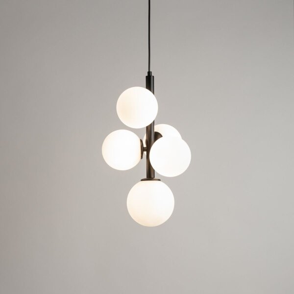 Sigma lighting modern függeszték perla fehér fekete sig33488