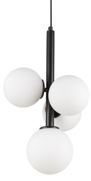 Sigma lighting modern függeszték perla fehér fekete sig33487