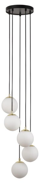 Sigma lighting modern függeszték piano fehér fekete sárgaréz sig33659